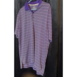 Shirt ADIDAS With short sleeves XL Purple White Stripe